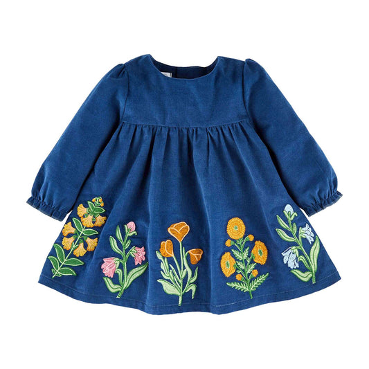 Embroidered Toddler Dress 6-9M/ 12-18M